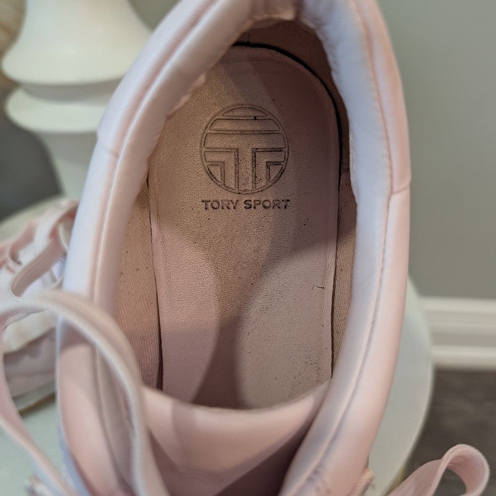 Tory Burch Sport Golf Light Pink and Shoes. Sz 9.5 - Picture 9 of 10